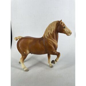 Vintage 1970 Breyer Model Horse Belgian Stallion Draft Chestnut Sorrel #94